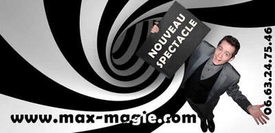 Artistes et Spectacles Max Magicien Professionnel en Rochechouart Nouvelle-Aquitaine